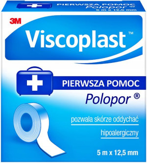 VISCOPLAST Polopor przylepiec włókninowy 5m x 12,5