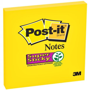 Karteczki Samoprzylepne POST-IT 76X76 90 Super Sti