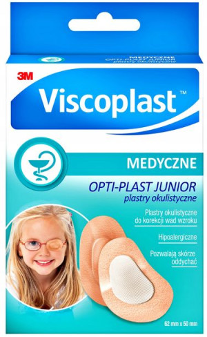 Viscoplast Optiplast Junior 62x50mm 10szt