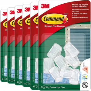 Command Klipsy Lampki Ozdoby 6 Kpl