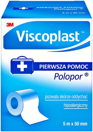 Viscoplast Polopor Plaster Do Cięcia 5m X 50mm