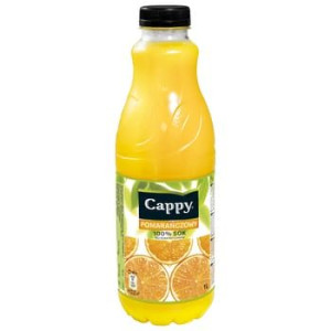 Cappy Sok pomarańczowy 1l 6 sztuk