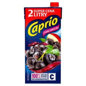 Caprio Czarna Porzeczka Napój 2 L