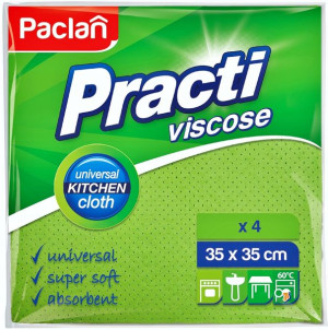 Paclan Ścierka Viscoza 4 Szt 35*35 Cm