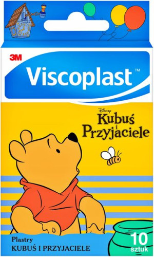 Viscoplast Plastry Kubus Puchatek 10 Szt