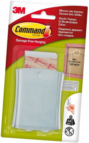 Command 3m Haczyk Do Dużych Ramek Obrazów 17048