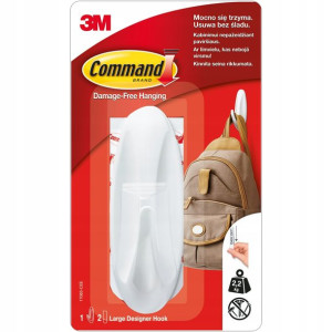 Command 3m Haczyk Duży 1szt 2,2 Kg 17083