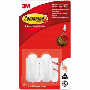Command 3m Haczyki Małe 2 Szt 0,45 Kg 17082