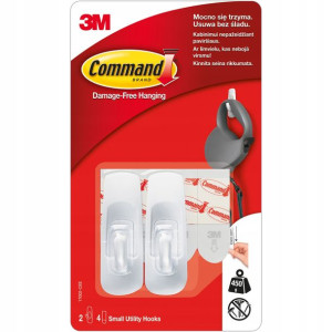 Command 3m Haczyki Małe 2 Szt 0,45 Kg 17002