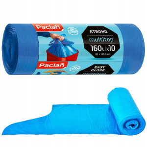Worki Na Śmieci Paclan Multitop 160l 10szt