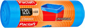 Worki Na Śmieci Paclan Classic 120l 10szt