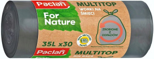 Worki Na Śmieci Paclan Multitop F Nature 35l 30szt