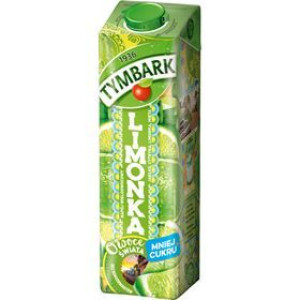 Tymbark Owoce Świata Napój Wieloowocowy Limonka 1 L