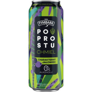 Tymbark Po Prostu Chmiel charakterny jałowiec 500 ml