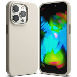 Ringke Silicone etui do iPhone 14 Pro Max silikonowy pokrowiec szary (SI004
