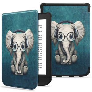 Etui POCKETBOOK COLOR / TOUCH LUX 4 / 5 / HD 3 Tech-Protect SmartCase Happy