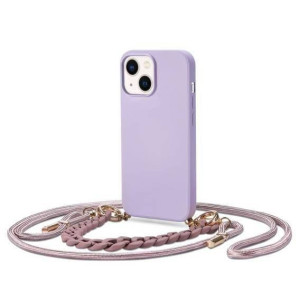 Etui IPHONE 14 Tech-Protect Icon Chain fioletowe