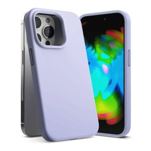 Etui IPHONE 14 PRO MAX Ringke Silicone lawendowe
