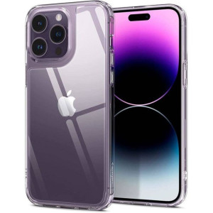 Etui IPHONE 14 PRO Spigen Quartz Hybrid transparentne
