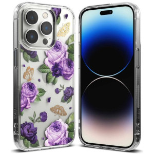 Ringke Fusion Design pancerne etui pokrowiec z żelową ramką iPhone 14 Pro p
