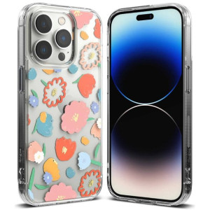 Ringke Fusion Design pancerne etui pokrowiec z żelową ramką iPhone 14 Pro M
