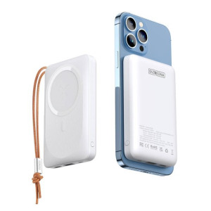 Duzzona magnetyczny powerbank 10000 mAh z funkcją ładowania bezprzewodowego