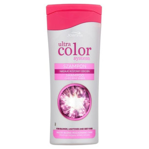 Ultra Color szampon nadający różowy odcień do włosów blond i rozjaśnianych