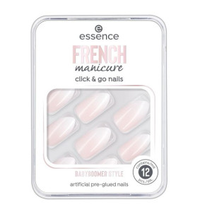 French Manicure Click & Go Nails sztuczne paznokcie 02 Babyboomer Style