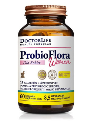 ProbioFlora Women probiotyki dla kobiet 14 szczepów & 4 prebiotyki