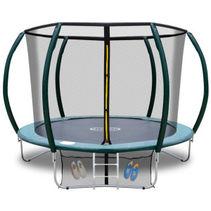 Trampolina Ogrodowa 252cm 8ft Z Siatką I Drabinką