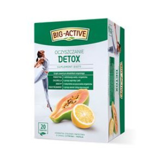 Big-active Detox Oczyszczanie Herbatka Ziołowo-owocowa 40 G (20 X 2 G)