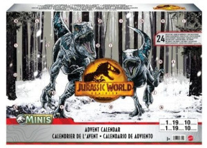 mattel hhw24 jurassic world  kalendarz adwentowy