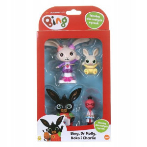 Orbico 3676 4 figurki Bing Molly Coco 67608