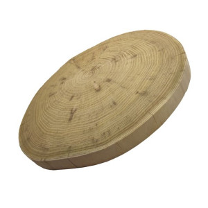 Okorowany Plaster Akacji 20-25 cm gr. 2 cm Szlifowany Drewno akacjowe