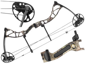 Łuk bloczkowy dla dorosłych Poe Lang Ek Assasin Exterminator 15-70lb 30"