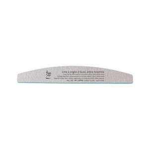 2-Way Nail File Zebra Medium dwustronny pilnik do paznoki 180/180