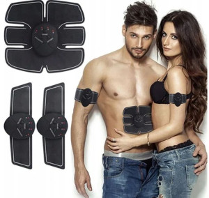 Elektrostymulator MIĘŚNI Brzucha biceps stymulator EMS 3x MOCNY
