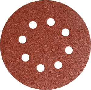 Klingspor krążek ścierny samoprzyczepny z otworami 125 mm gr. 60