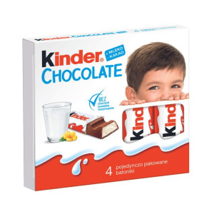 Pakiet 5szt Ferrero Kinder Czekolada Kinderki Dla Dzieci 50g