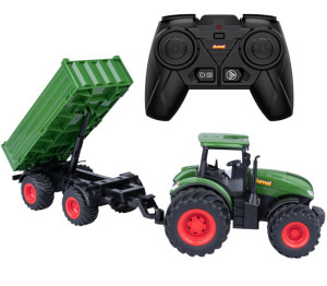 DUMEL traktor RC + przyczepa zdalnie sterowany ZIELONY