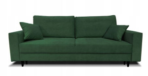 sofa kanapa EMILIA spanie welur butelkowy