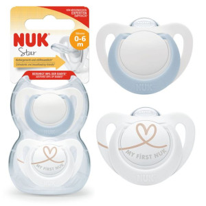 Nuk Smoczek Uspokajający Star Genius 0-6m