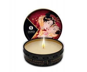 Świeca do masażu Romance Sparkling Strawberry Wine 30ml Shunga