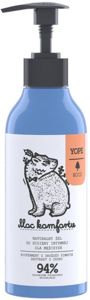 Naturalny żel do higieny intymnej dla mężczyzn 300 ml Yope Wood
