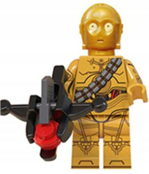 C 3po Figurka + Obrazek Lego Star Wars