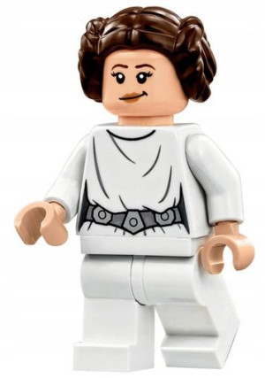 Leia Figurka Klocki Star Wars + Obrazek Lego