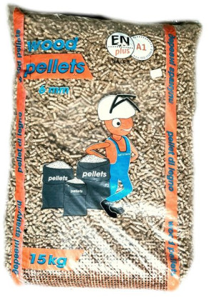 Pellet EN plus A1 Mrówka 6mm A1 Certyfikowany 15kg