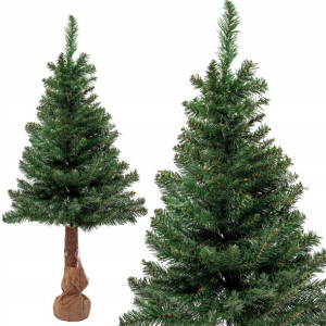 Choinka Sztuczna Na Pniu Sosna Zielona 100 CM XXL