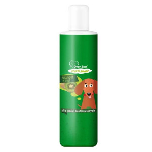 OVER ZOO  Szampon kiwi dla psów krótkowłosych 200ml