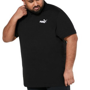 Puma polo polówka męska czarna plus size 851759 01 4XL